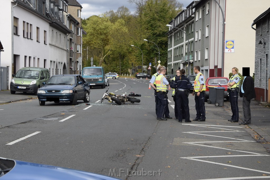 VU Krad PKW Koeln Duennwald Berlinerstr P033.JPG - Miklos Laubert